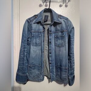 Lucky brand denim shirt jacket